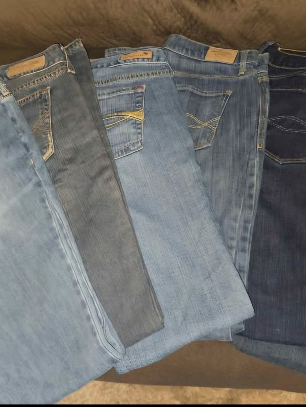 Women's Abercrombie & Fitch - Mixed Blue Washes. Size 8 - Like New!